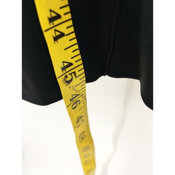 Bottega Veneta Black Midi Dress with Waist Tie Low Neckline Size 40 - Picture 6 of 6